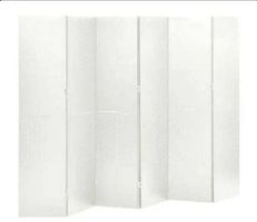 Cloison en Métal Blanc - 240x180cm