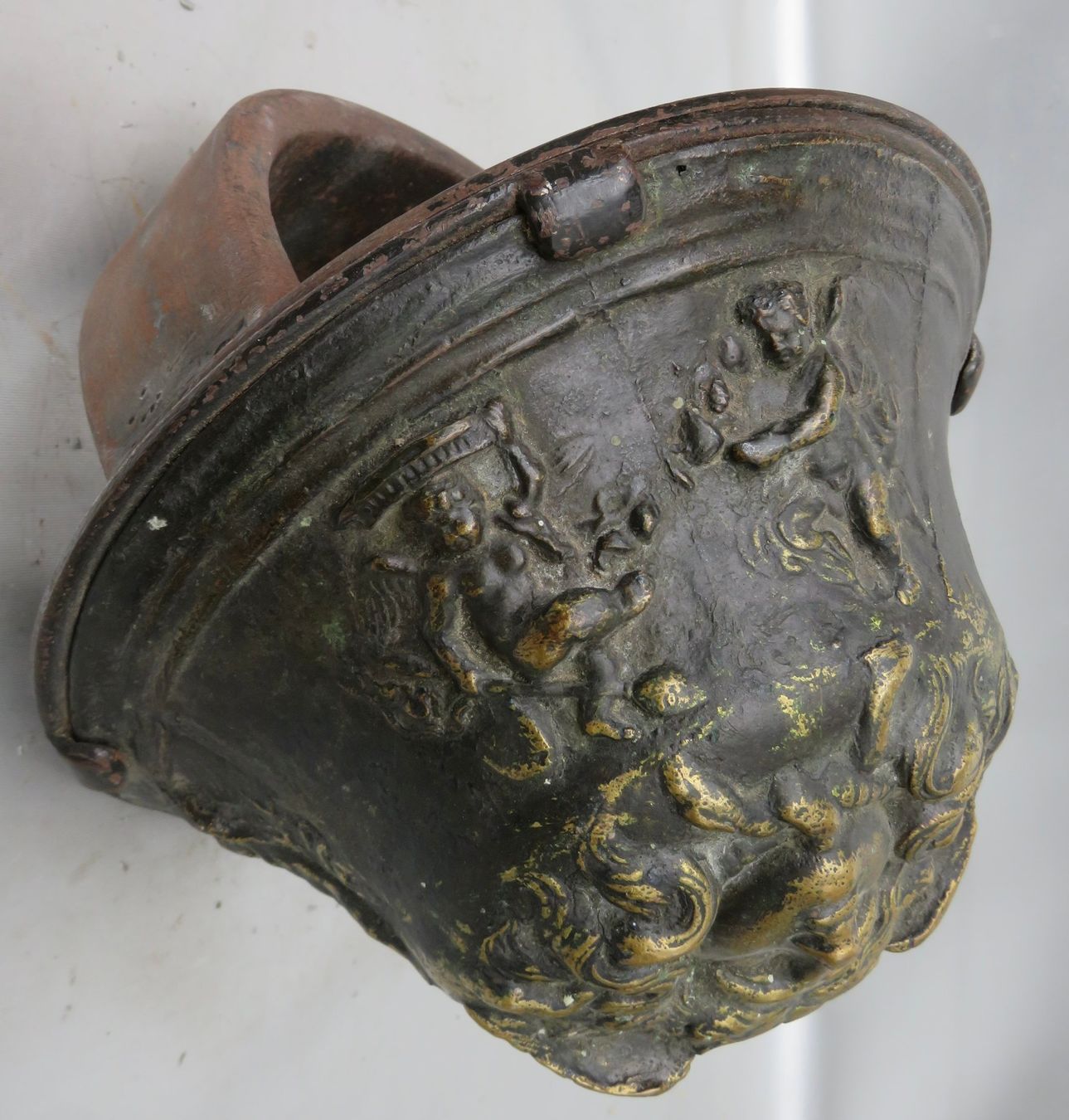 Chiavi & Serrature: MASSIVER TÜRKNAUF BRONZE / EISEN RENAISSANCE – Usato da BERN venduto da erassmusvonrotterdam 1