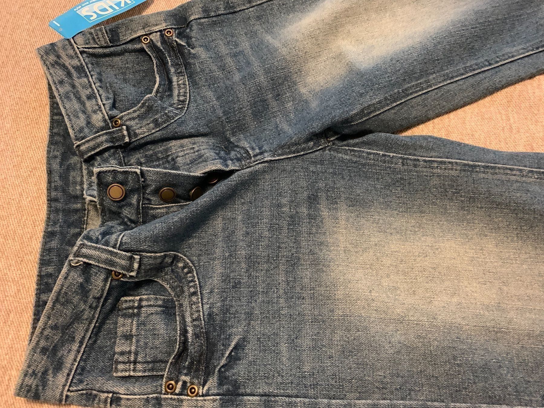 Pantaloni: Knaben Jeans Bermudas Gr 152 Neu – Nuovo e nell'imballaggio originale da Zürich venduto da Gross9 1