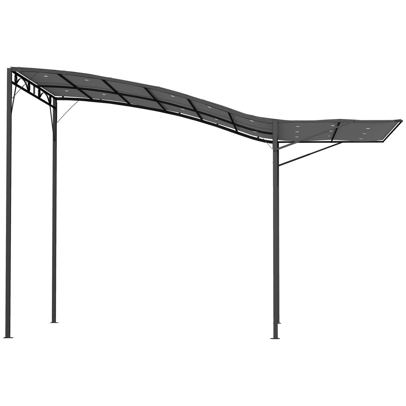 Tende & Padiglioni: Garten Pergola 3x2,5m Pavillon mit Verstellbarem Dach – Nuovo e nell'imballaggio originale da Winterthur venduto da aredo