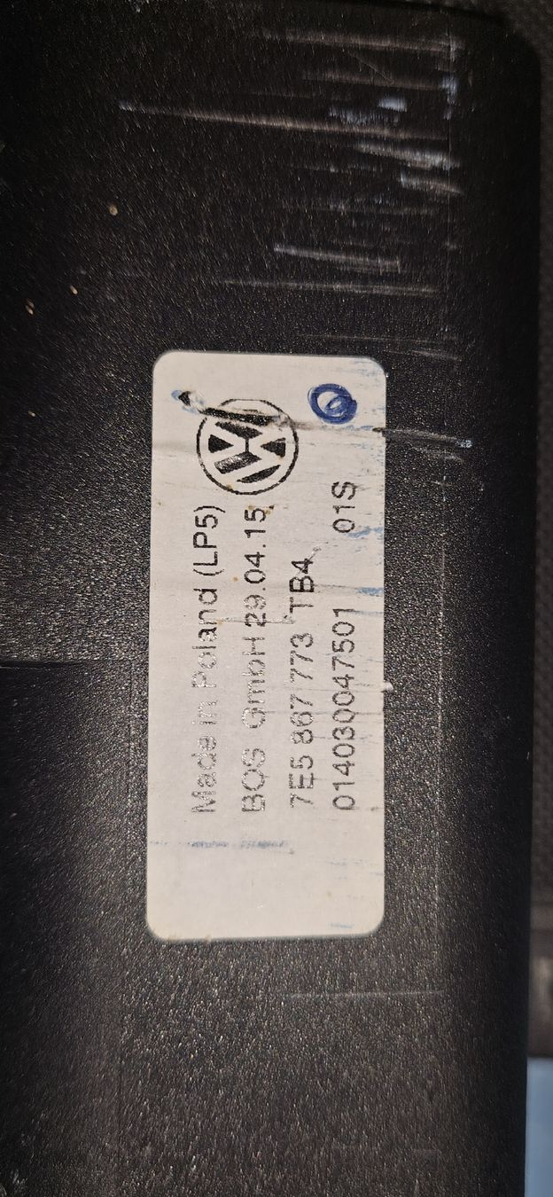VW Alle Autoersatzteile: Original VW T6 / T6.1 Multivan Laderaumrollo – Gebraucht aus Biezwil von yhe_6m58 1