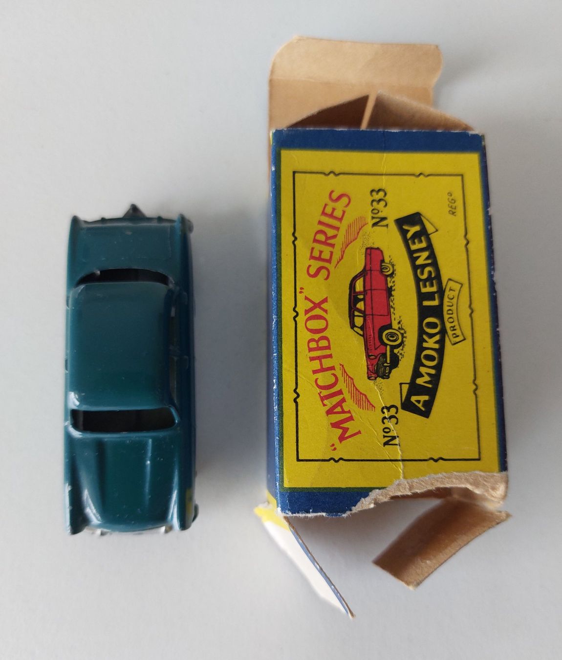Matchbox Modellini d'auto: Matchbox Lesney Nr. 33A Ford Zodiac – Usato da Schenkon venduto da Elbarto007 6