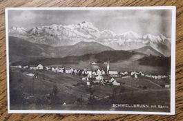 Schwellbrunn mit Säntis 1931