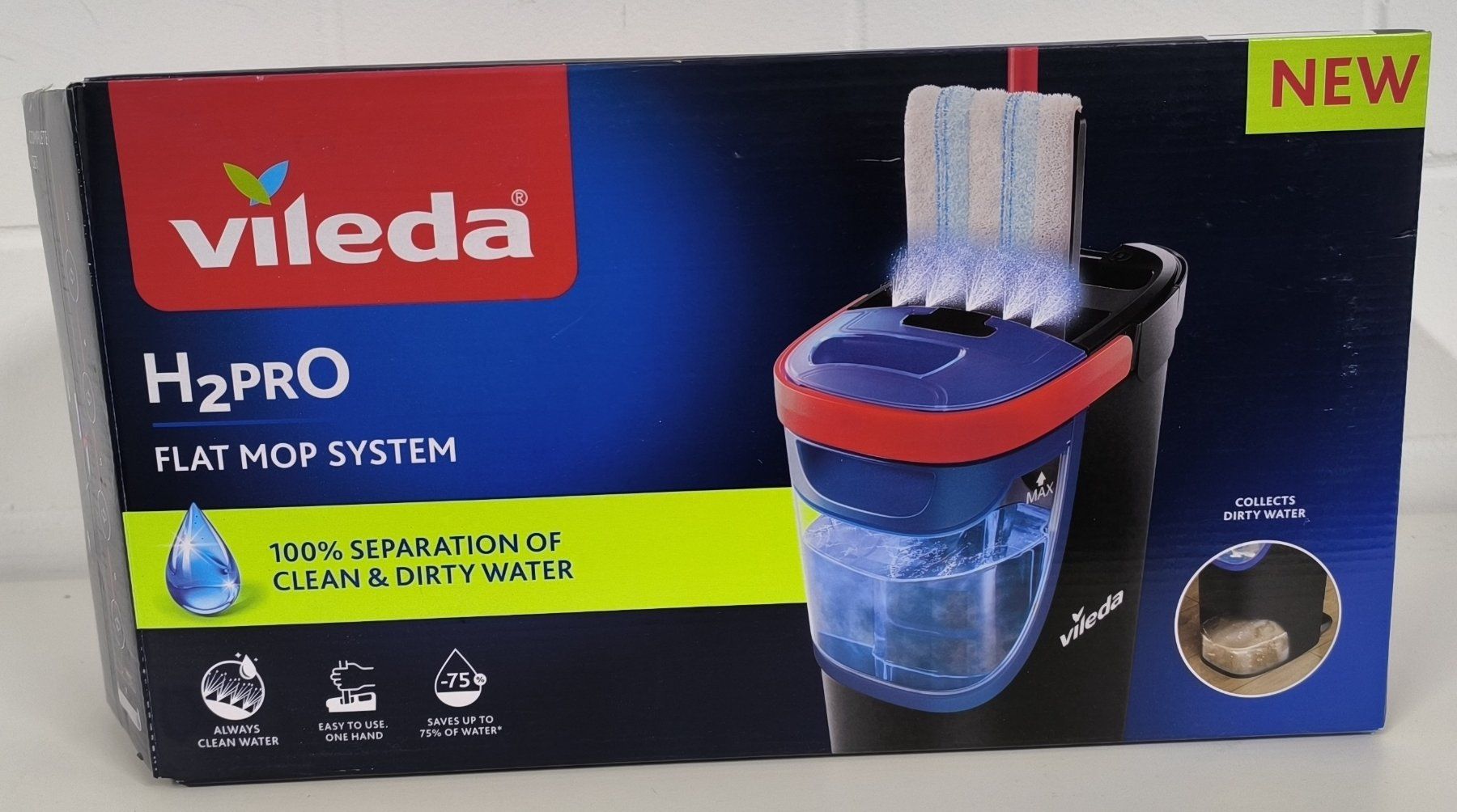 Vileda Autres appareils de nettoyage: Vileda H2PRO Flat Mop System. – D'occasion à Rüti ZH par Restwert_Rueti_ZH 1