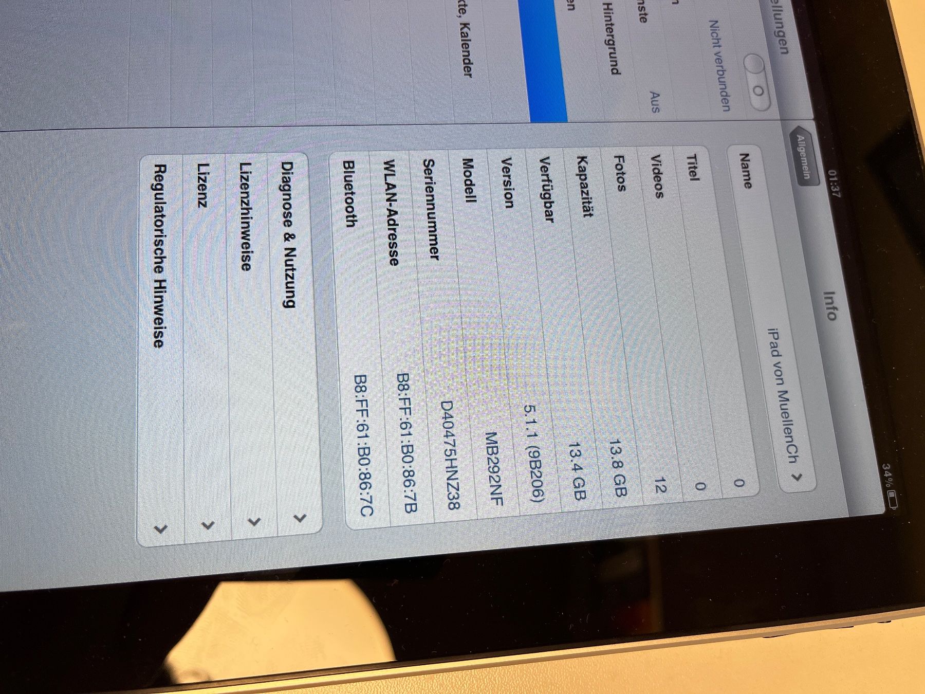 Apple Tablet PC: IPAD MB292NF – Gebraucht aus Lenk im Simmental von Miguelle 2
