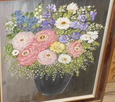 Kunst Still Leben v Breuninger  Amalie - Ölgemälde signiert