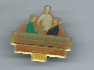 Placchette & Badge: Speisewagengeselschaft SSG, PIN – Usato da Zürich venduto da t24_de