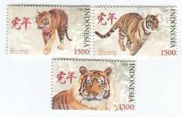 Briefmarken "Tiger". Indonesien