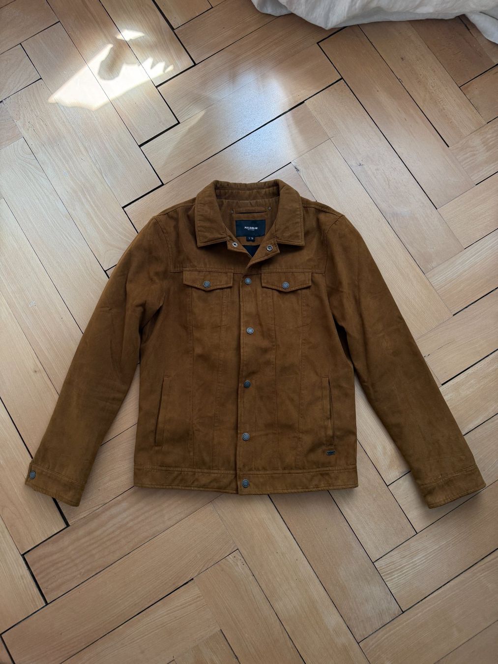 Pull&Bear Giacche: PULL&BEAR - Wildleder Jacke braun M – Usato da Zürich venduto da Diazaio