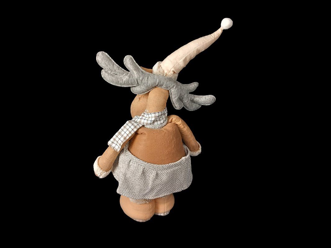 Statuette: Deko Rentier Mädchen stehend – Usato da Hünenberg venduto da Restwert_Zug 2
