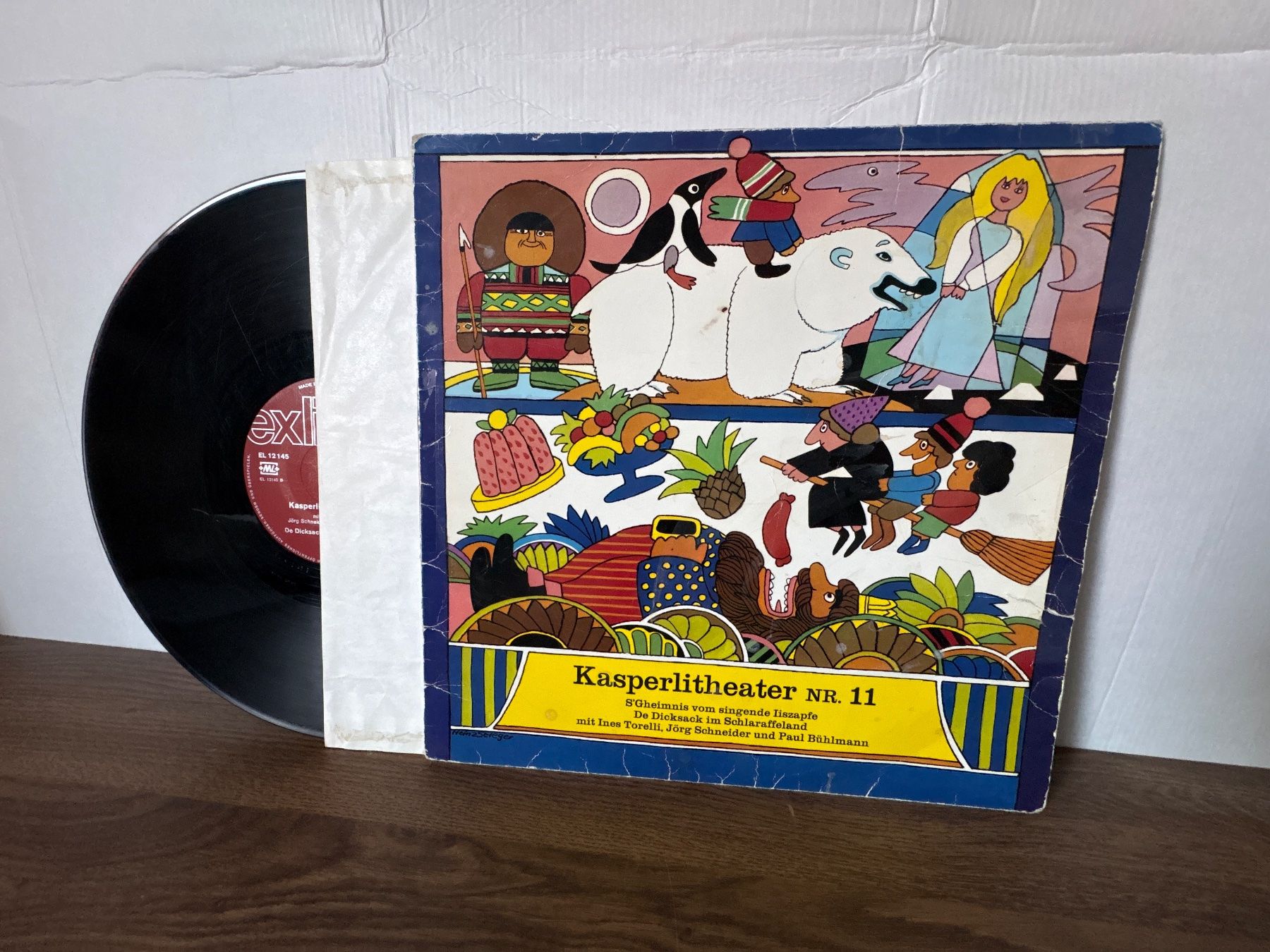 Dischi in vinile: Kasperlitheater Nr. 11 - Schallplatte - ExLibris - 1972 – Usato da Andwil SG venduto da Rainboli