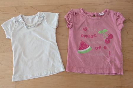 Sommer T-Shirts Set, Gr. 68, Top Zustand, Mädchen, Kinder