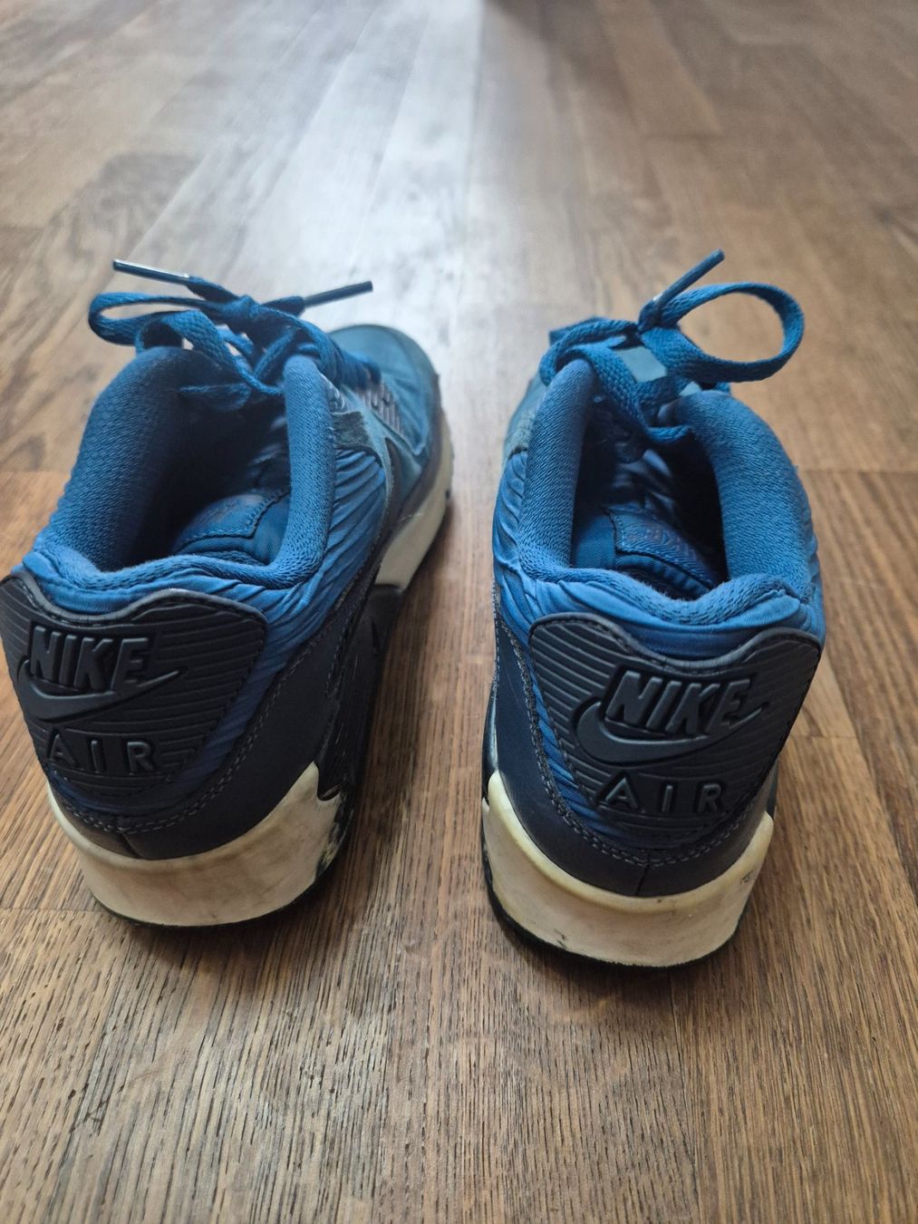Nike Chaussures femmes: Blue Nike Air Max 90 size 38.5 – D'occasion à Zürich par monadiederich 2