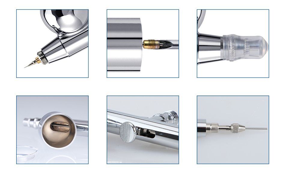 Tutti gli attrezzi: Airbrush-Pistole Set 0.3mm – Nuovo e nell'imballaggio originale da Geneve venduto da Titi2008 2