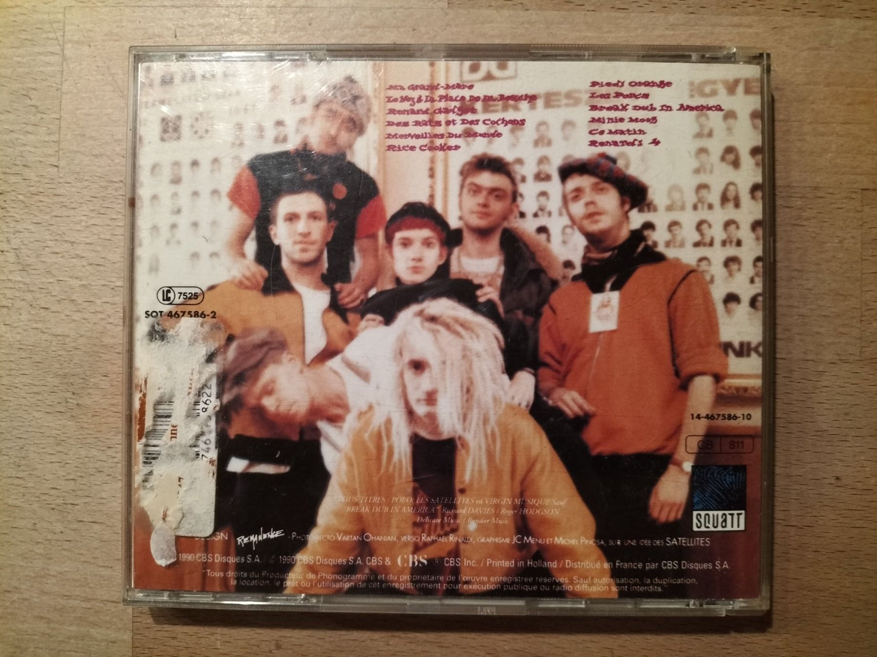 CDs: Les Satellites – Pied Orange – Gebraucht aus Biel / Bienne von Music74 3