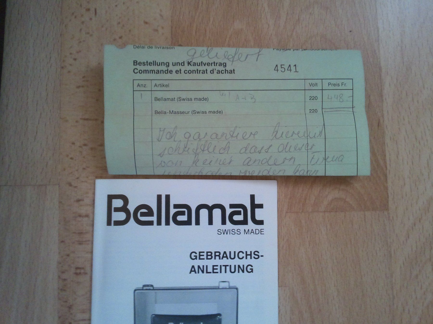 Bellamat Dispositivi per massaggi: Bellamat Massagegerät SWISS MADE – Usato da Beatenberg venduto da fancy10 2