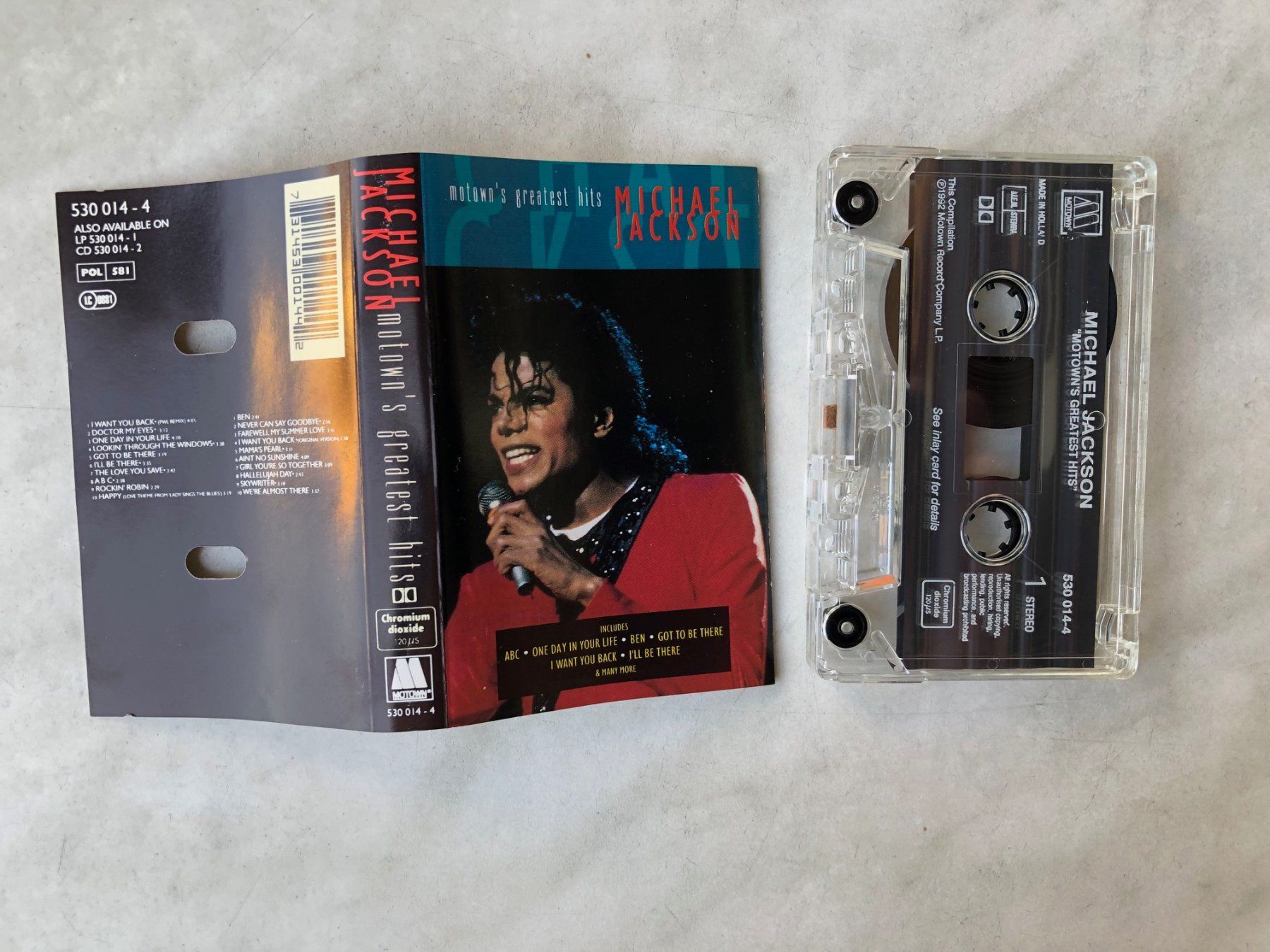 Musicassette: Michael Jackson Kassette -Motown Greatest Hits – Usato da Gossau ZH venduto da Musicman1 1