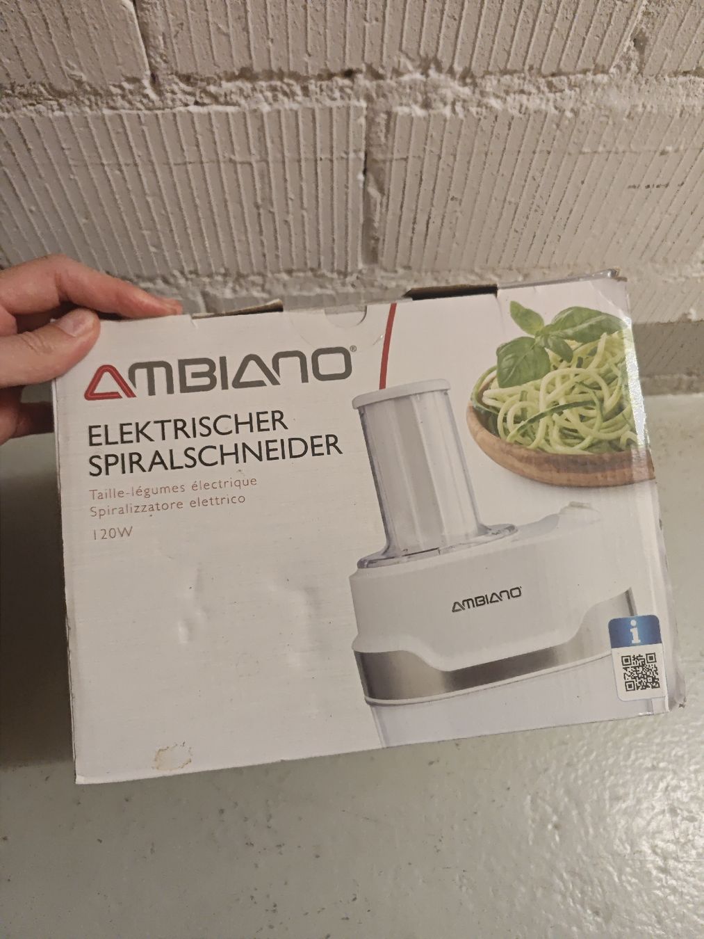 Ambiano Küchengeräte: Ambiano Elektrischer Spiralschneider - Neu – Neu und originalverpackt aus Zürich von pamiciri 1