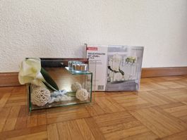 Teelichthalter Set Glas Frühling (neuwertig)