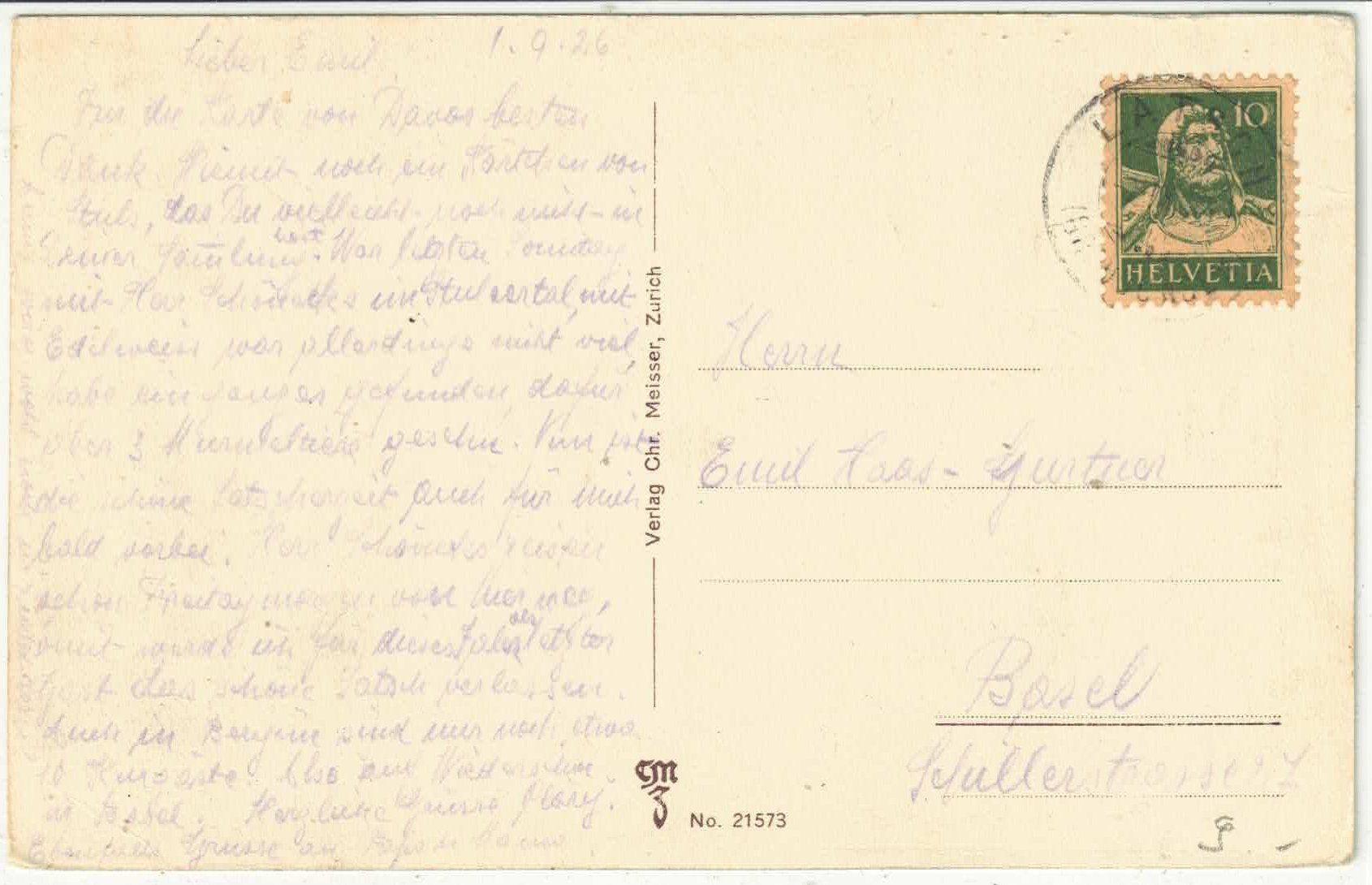 Cartoline postali: Stuls im Albulatal – Usato da Ettingen venduto da Kartenplanet 1