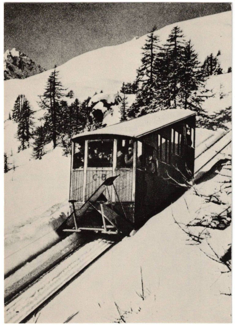 Ansichtskarten: St. Moritz - Standseilbahn Chantarella – Gebraucht aus Binningen von Mountainrider