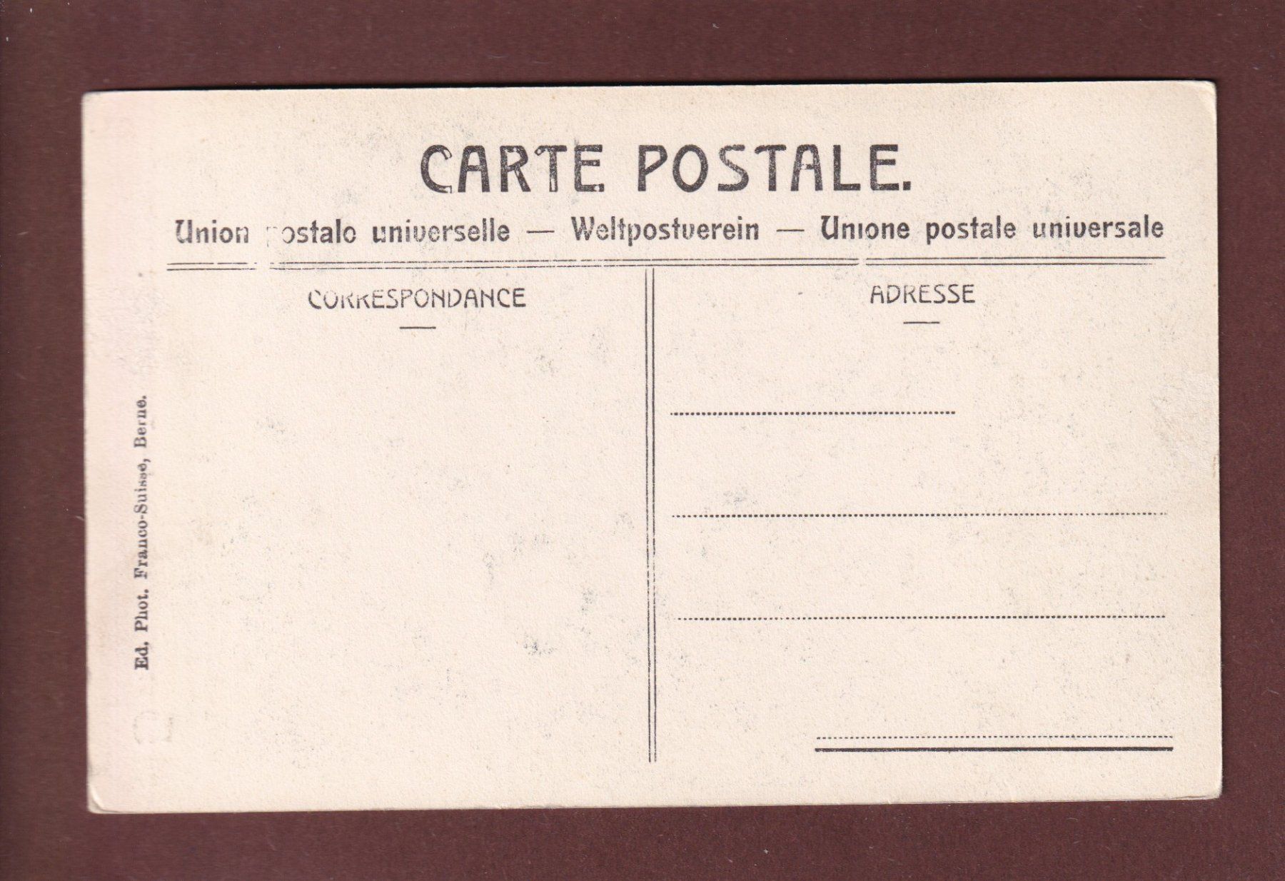 Cartoline postali: Am TRÜMMELBACH – Usato da Pully venduto da nicecards 1