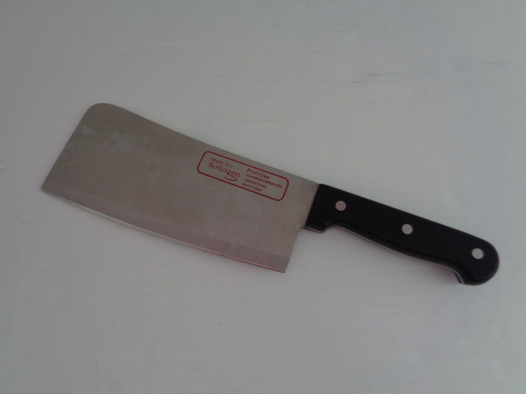 Coltelli da cucina: Hackbeil - Solingen - Profiline Handgearbeitet Edelstahl – Usato da Chur venduto da omonia