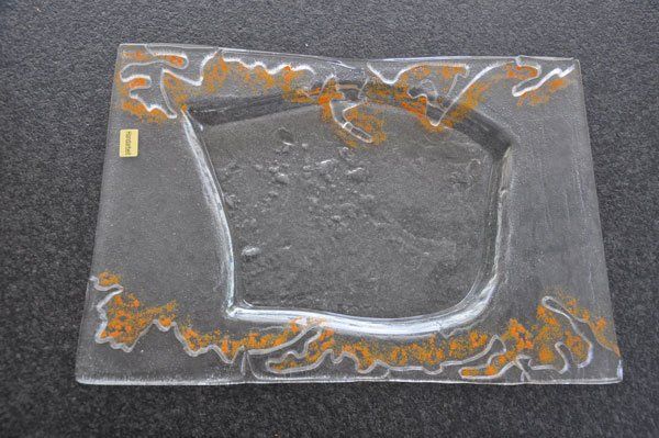 Piatti di portata: Glas Schale – Nuovo (secondo la descrizione) da Henau venduto da Re-nie 1