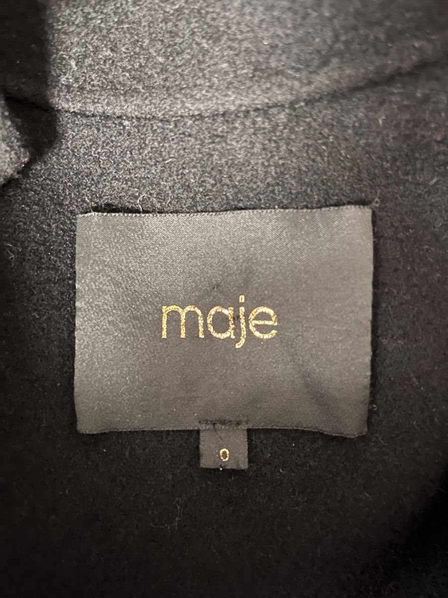 Maje Giacche: Maje Winter Jacke mit Fransen, Grösse 34/XS – Usato da Bäretswil venduto da evi-ta 5