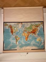 Carte du monde provenant de l'école de Vevey