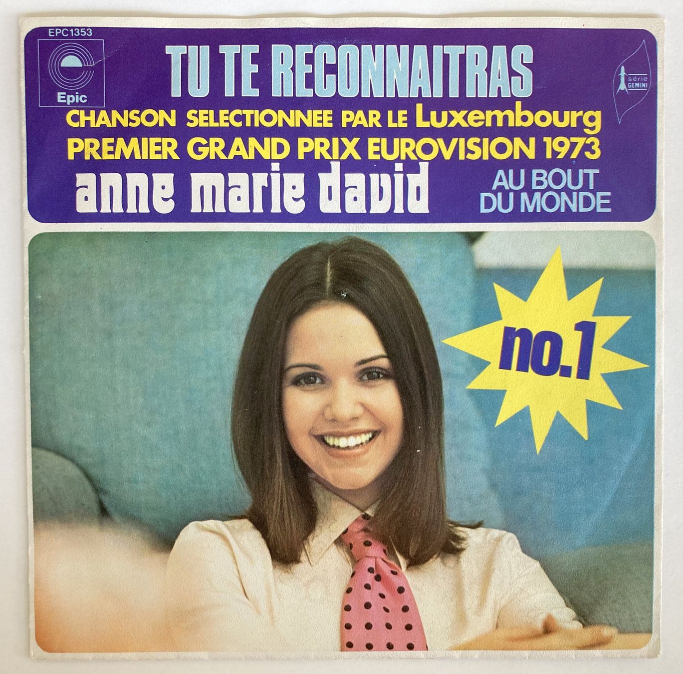 Schallplatten: ANNE MARIE DAVID - TU TE RECONNAITRAS – Gebraucht aus Bottens von hotter-than-hell