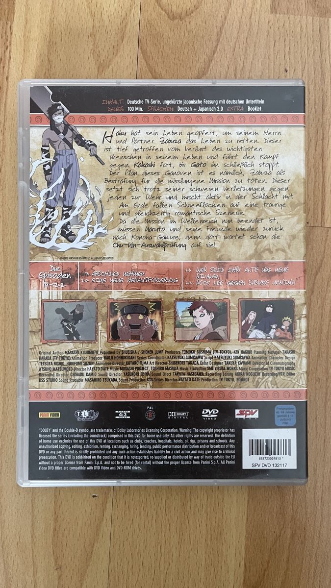 Alle DVDs: Naruto DVD Box 5 – Gebraucht aus Luzern von lea_25ks 2