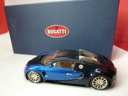 Bugatti EB Veyron - blau/schwarz -Orig. Bugatti OV ohne Box!
