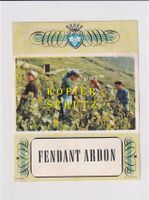 Etikette - Fendant Ardon /bd