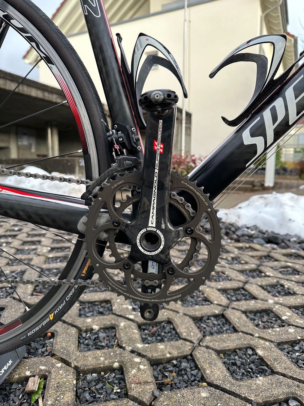 Campagnolo Velos: Specialized Tarmac SL2 Campagnolo Superrecord 11fach – Gebraucht aus Otelfingen von  1