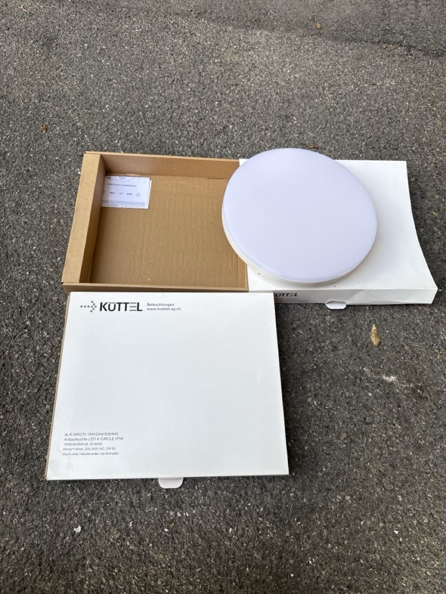 Kronleuchter & Deckenlampen: Wand Deckenleuchte – Neu und originalverpackt aus Schongau von Steyrfahrer