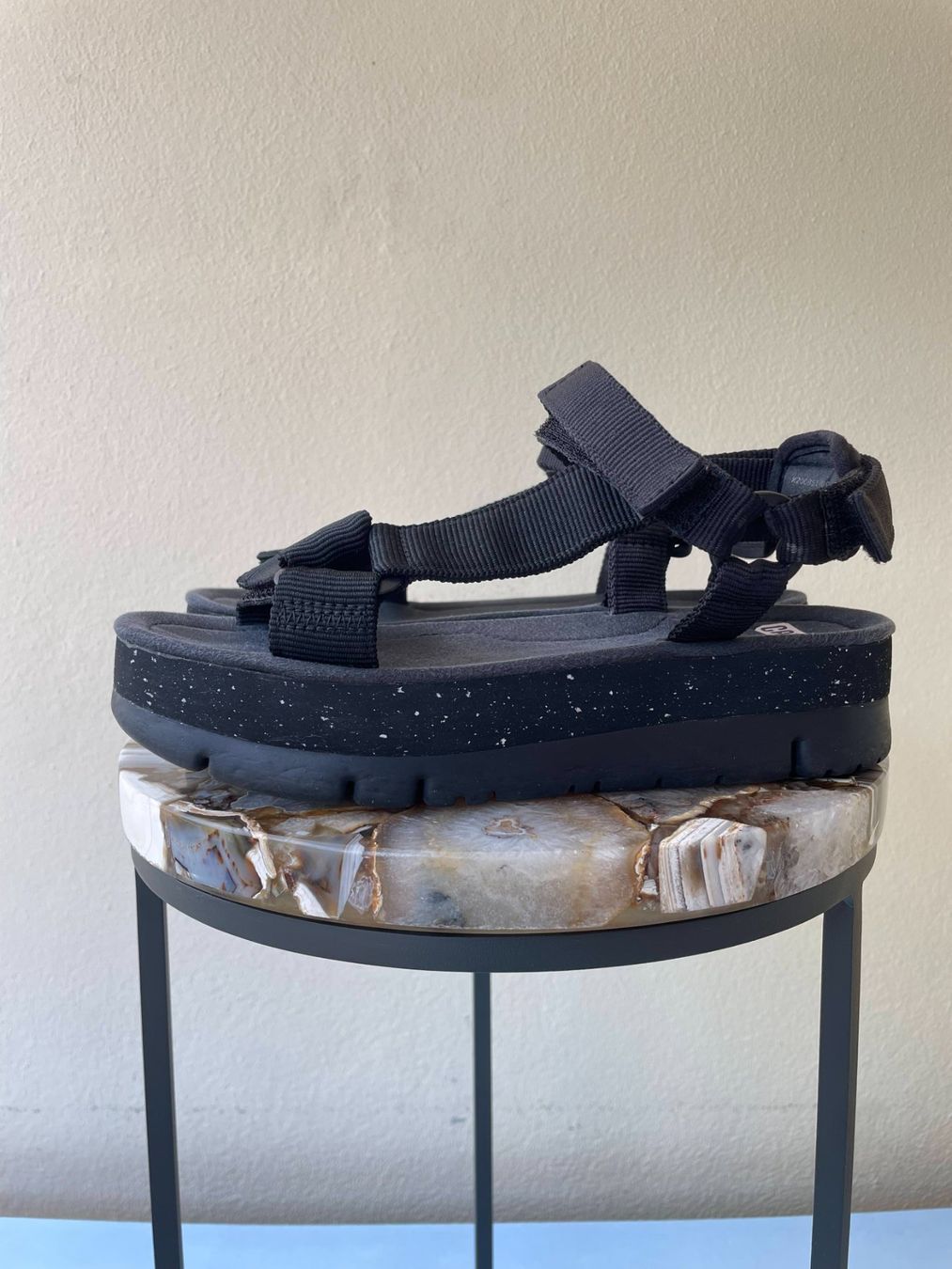 Camper Scarpe da donna: Camper Sandales Plateforme Noires, Taille 39, Impeccables – Usato da Sion venduto da Linkebeek 1