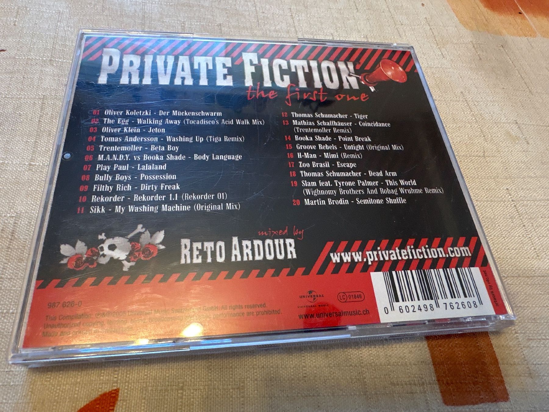 CD: Private Fiction - The First One – Usato da Schaffhausen venduto da D-MAC 1