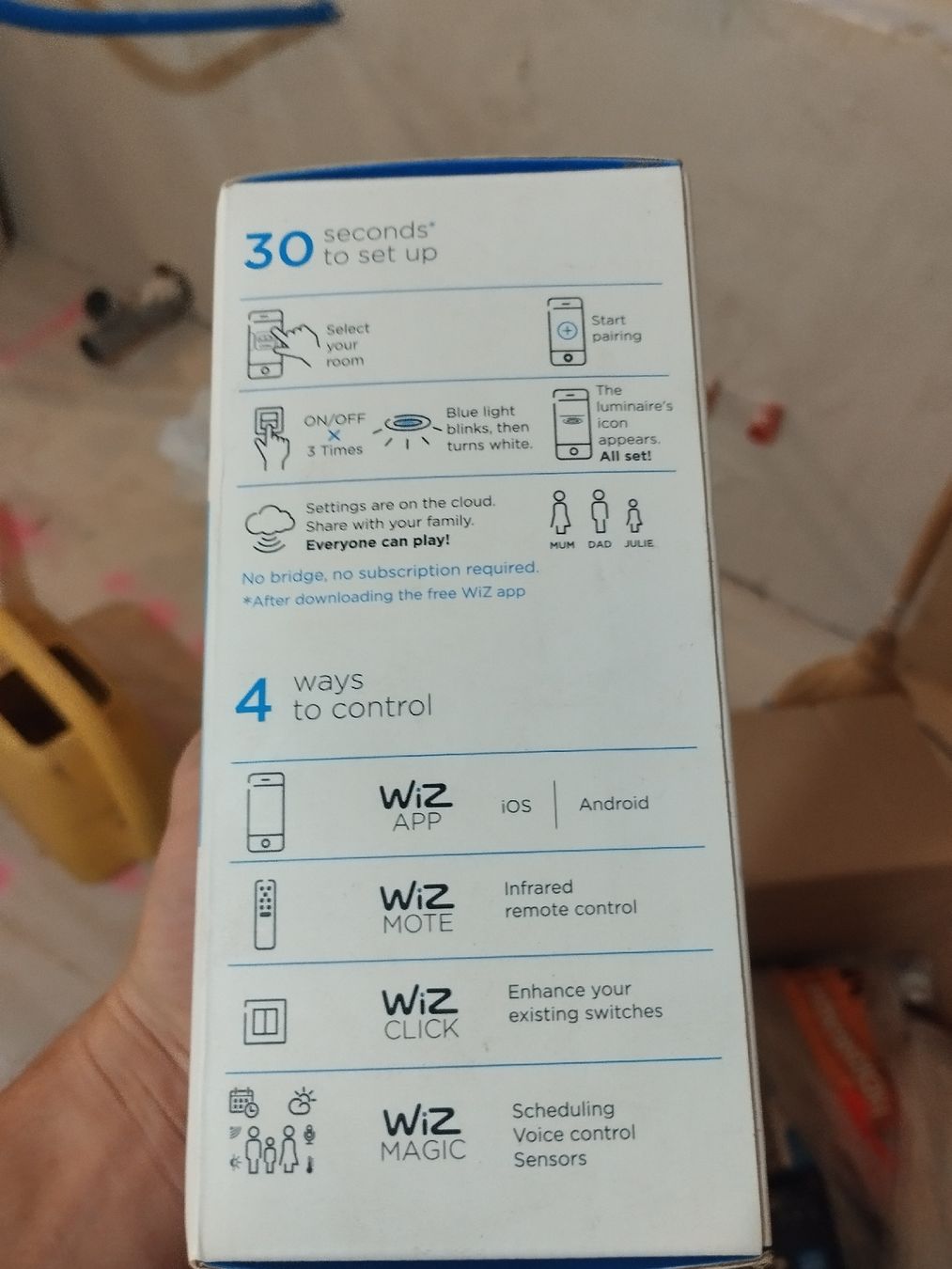 Lampen: verschiedene Spots von WIZ – Neu und originalverpackt aus Steg im Tösstal von JURIGINAL 2