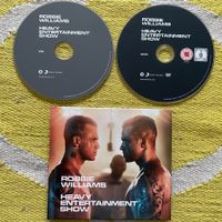 ROBBIE WILLIAMS-CD+DVD HEAVY ENTERTAINMENT SHOW (BÜCHLEIN)