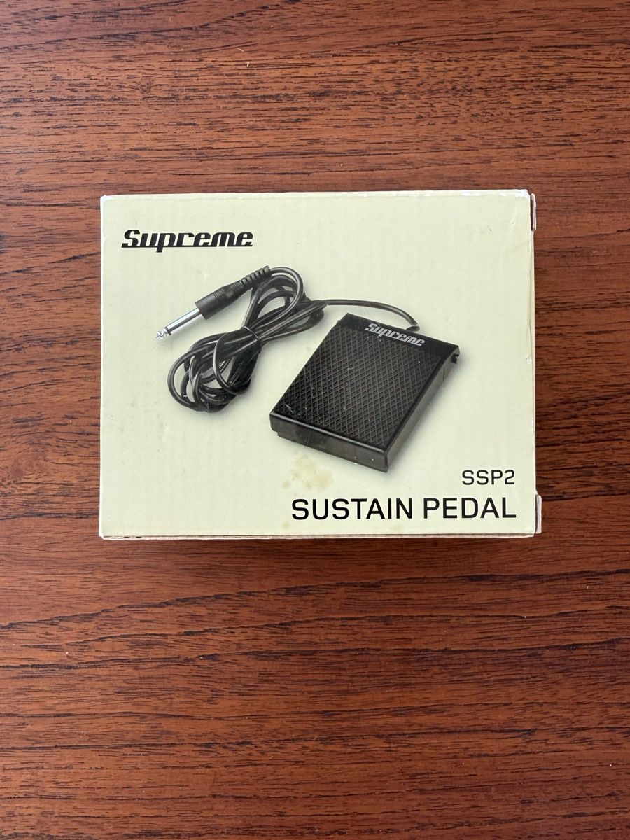 Strumenti musicali: Supreme SSP2 Sustain Pedal – Nuovo e nell'imballaggio originale da Meilen venduto da ama_2m6v