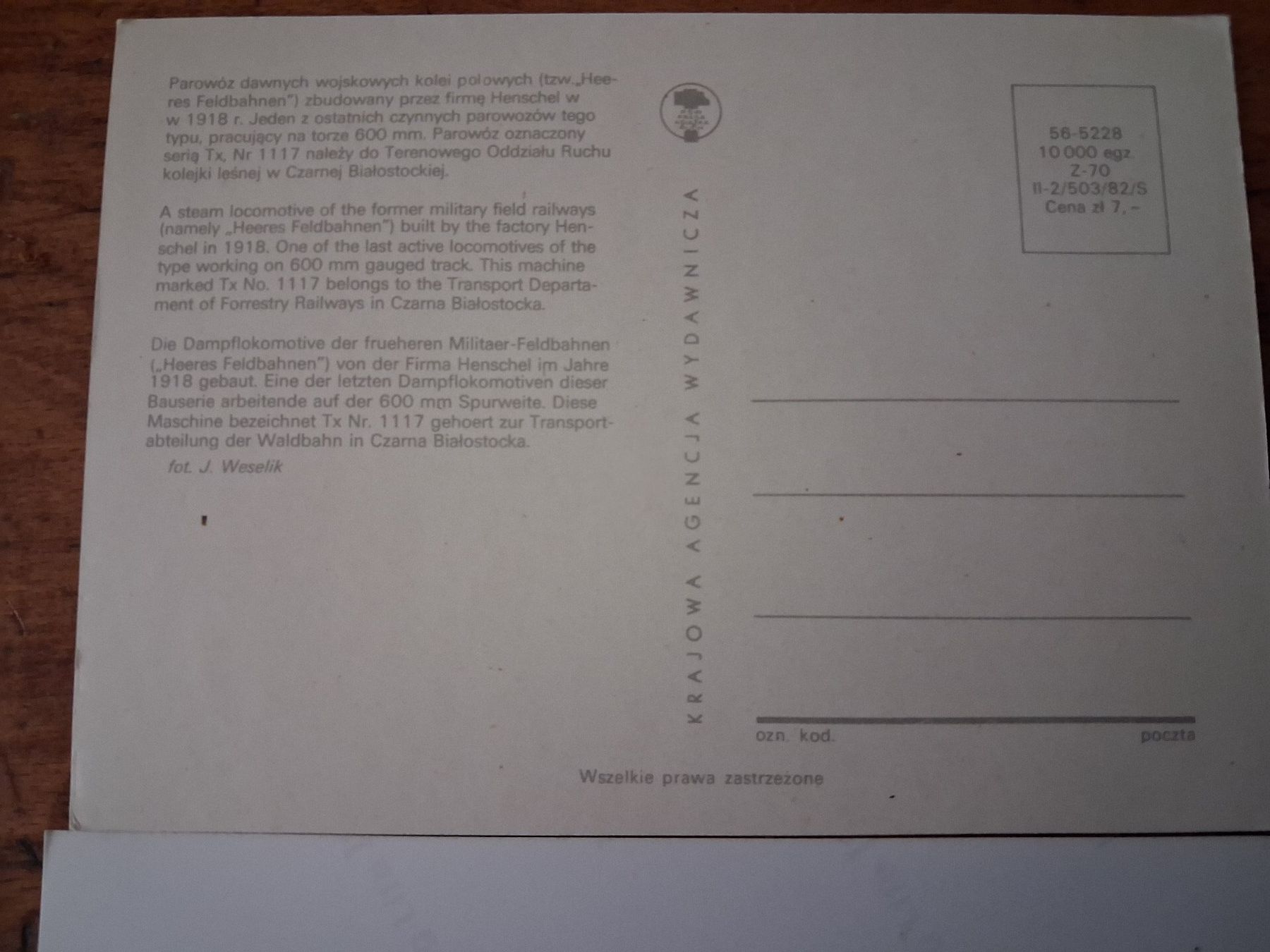 Cartoline postali: Schmalspurbahn Postkarten & Foto – Usato da Zürich venduto da rald 2