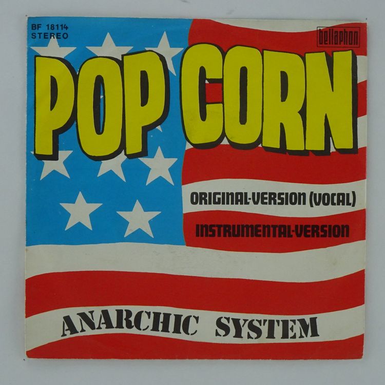 Anarchic System - Popcorn (Vocal) b/w Popcorn (Instrumental) (Gebraucht ...