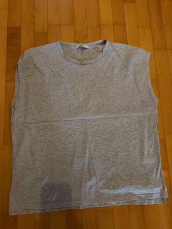 Aermelloses Shirt Dan Fox Apparel grau Groesse M