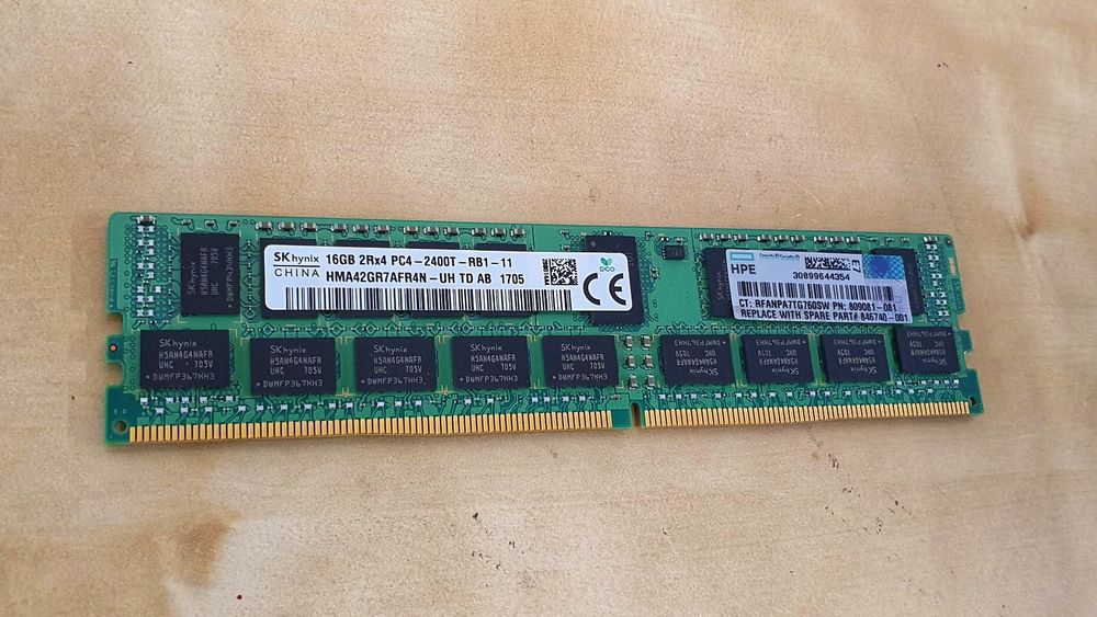 SDRAM DDR4-2400 16GB SK hynix 16GB 2Rx4 PC4 2400T RB1 11 | Kaufen auf ...