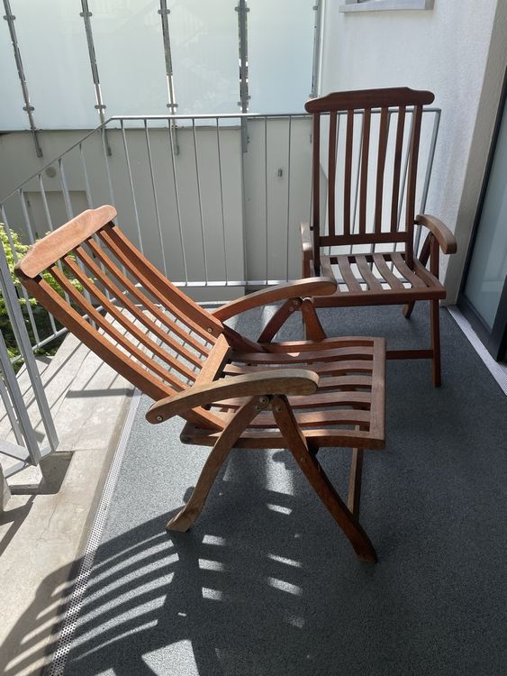 Teak Holz Gartenstühle Kaufen auf Ricardo