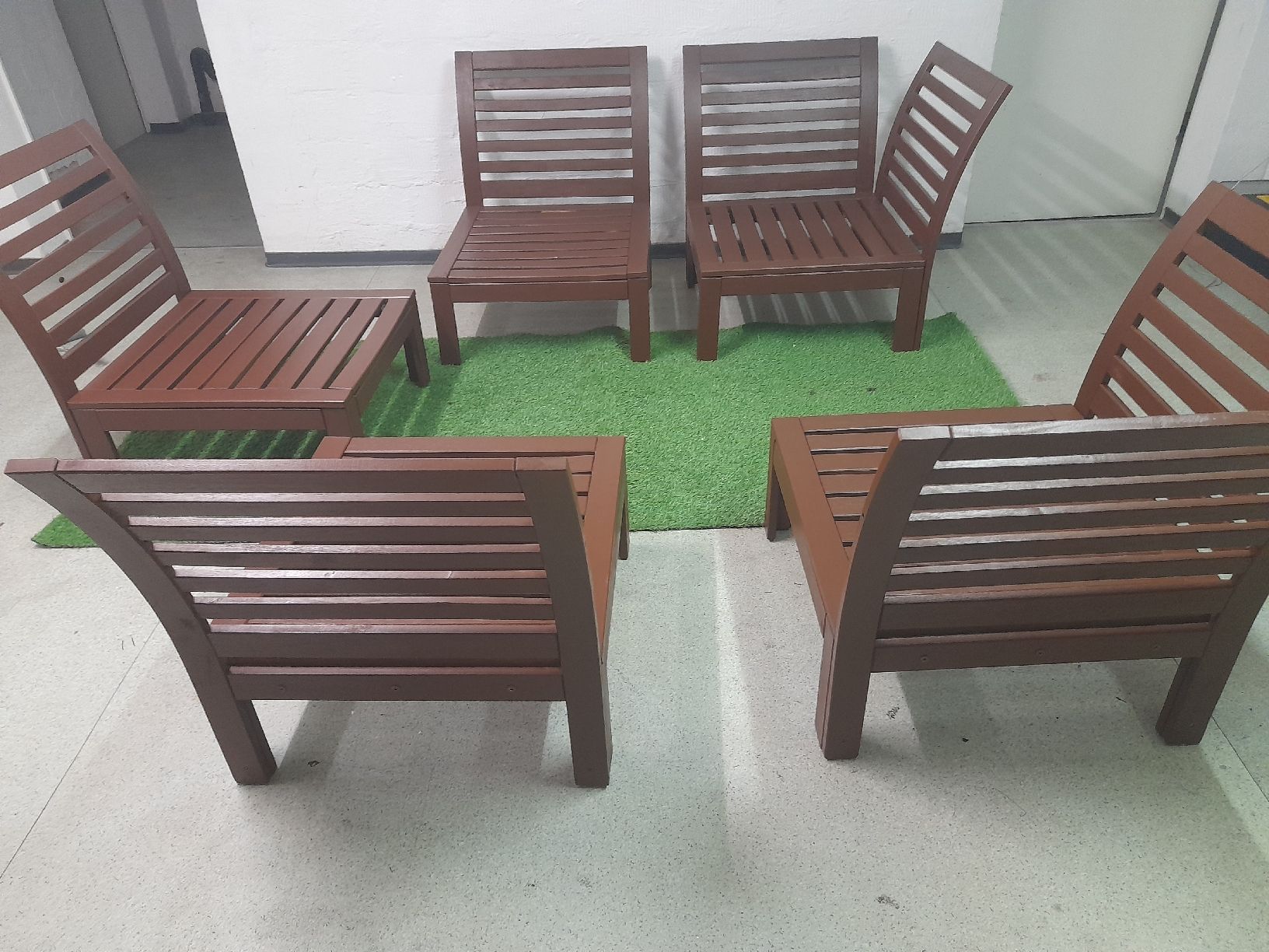 Set di tavolo e panche: Garten Möbel ikea – Usato da Glattbrugg venduto da B_B 2