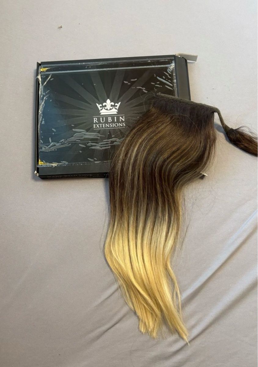 Accessori per capelli: Rubin Extensions Ombre Ponytail Haarverlängerung – Nuovo (secondo la descrizione) da Altendorf venduto da bambi124