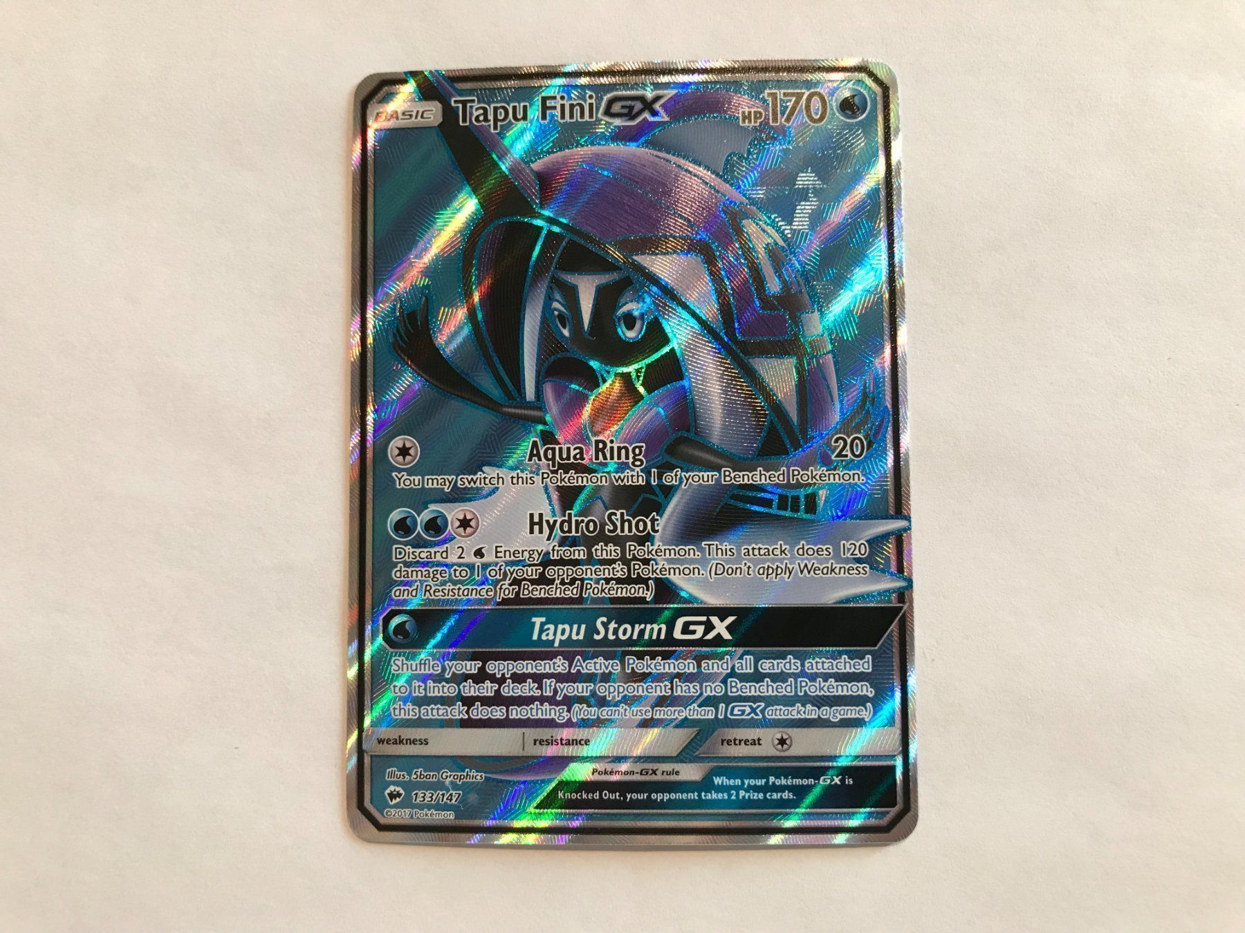 Pokémon Sammelbilder & Trading cards: Tapu Fini GX Fullart EN – Gebraucht aus Hagendorn von Pokecollectorch 1