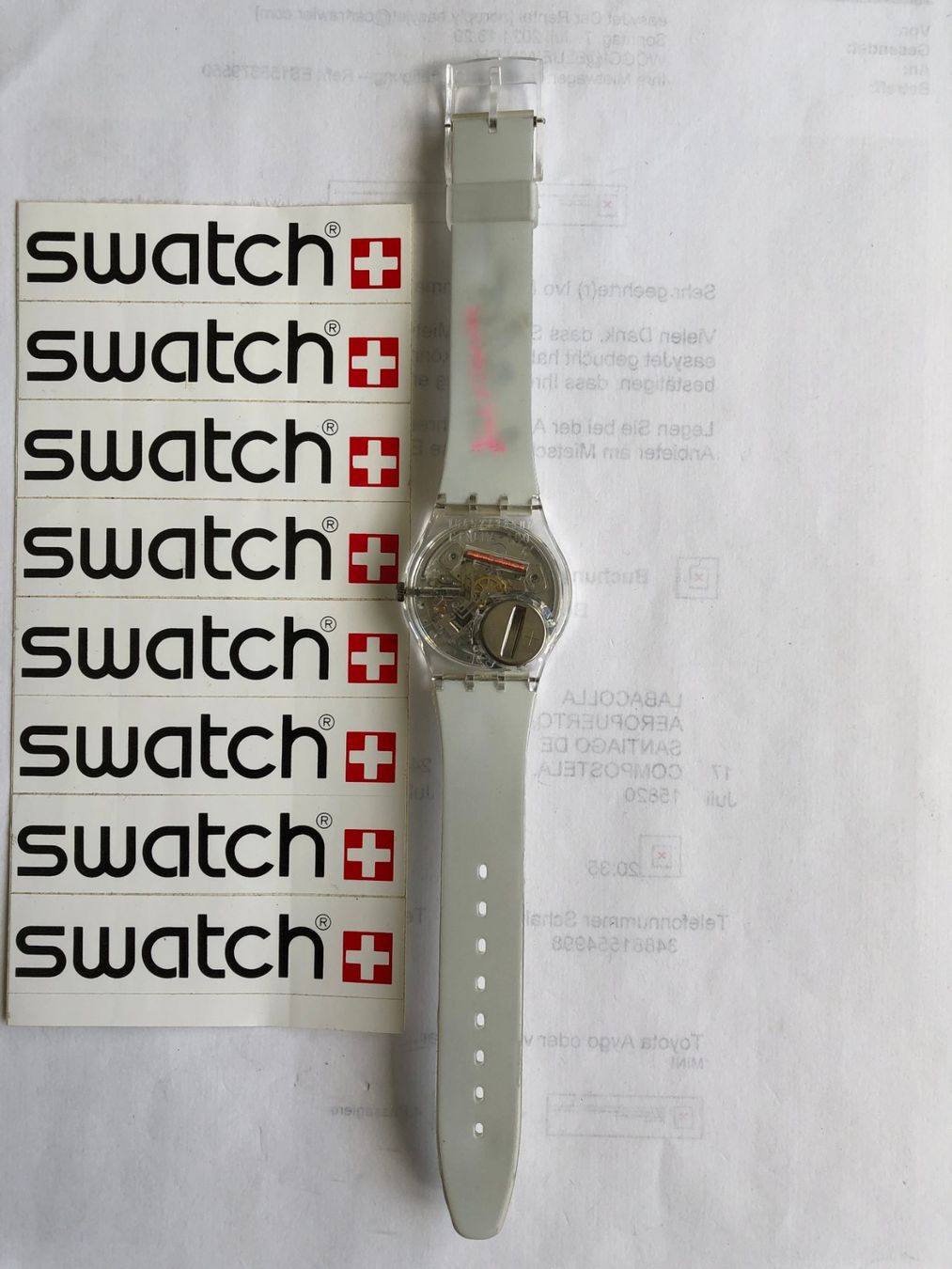 Swatch Orologi: Swatch Gent TIME TO REFLECT von 1995 – Nuovo (secondo la descrizione) da Biel/Bienne venduto da winnertaco 2